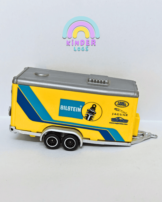 Majorette Trailer With Bilstein Racing Livery (Pre - Owned) - Kinder Logs