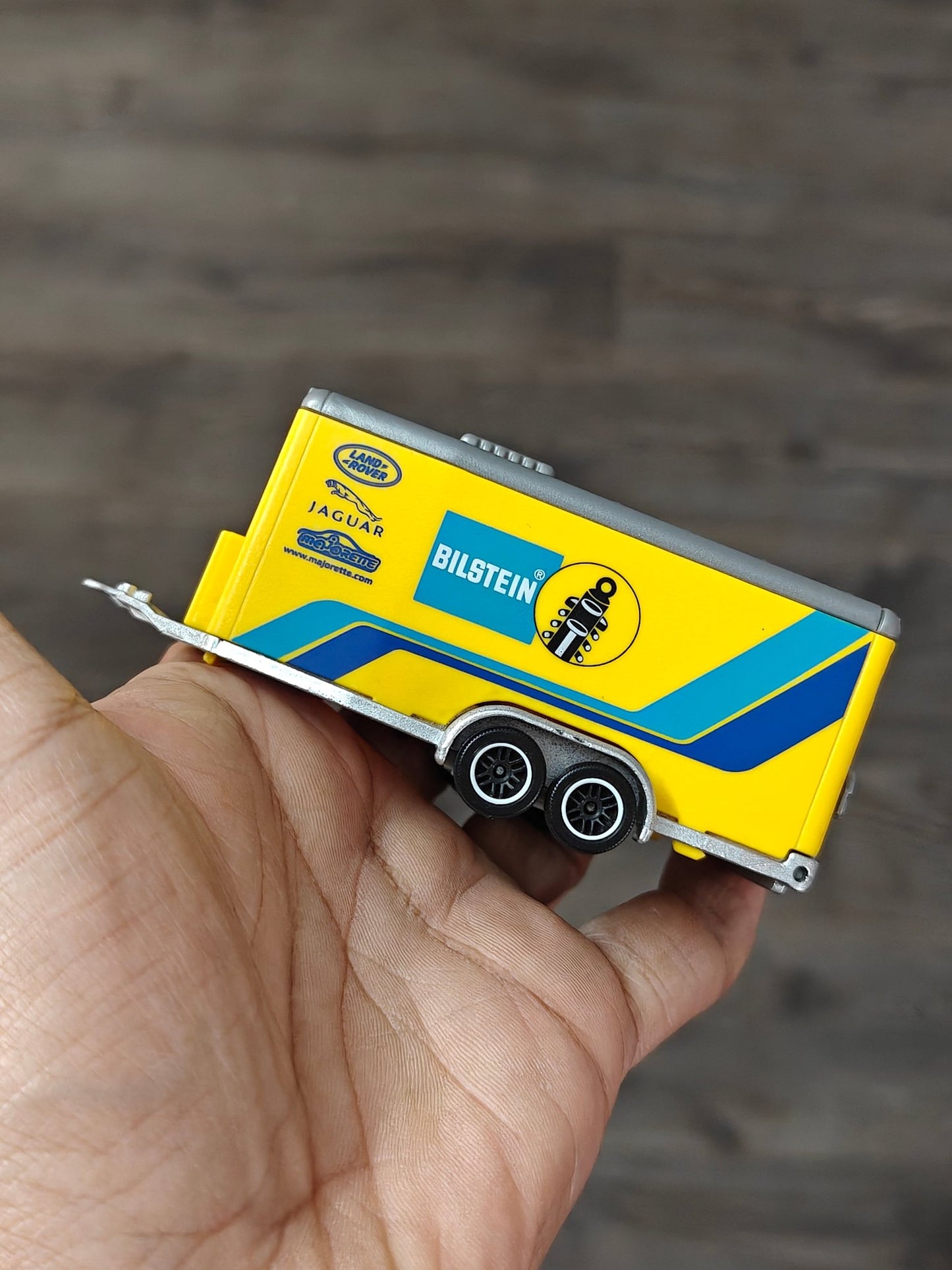 Majorette Trailer With Bilstein Racing Livery (Pre - Owned) - Kinder Logs