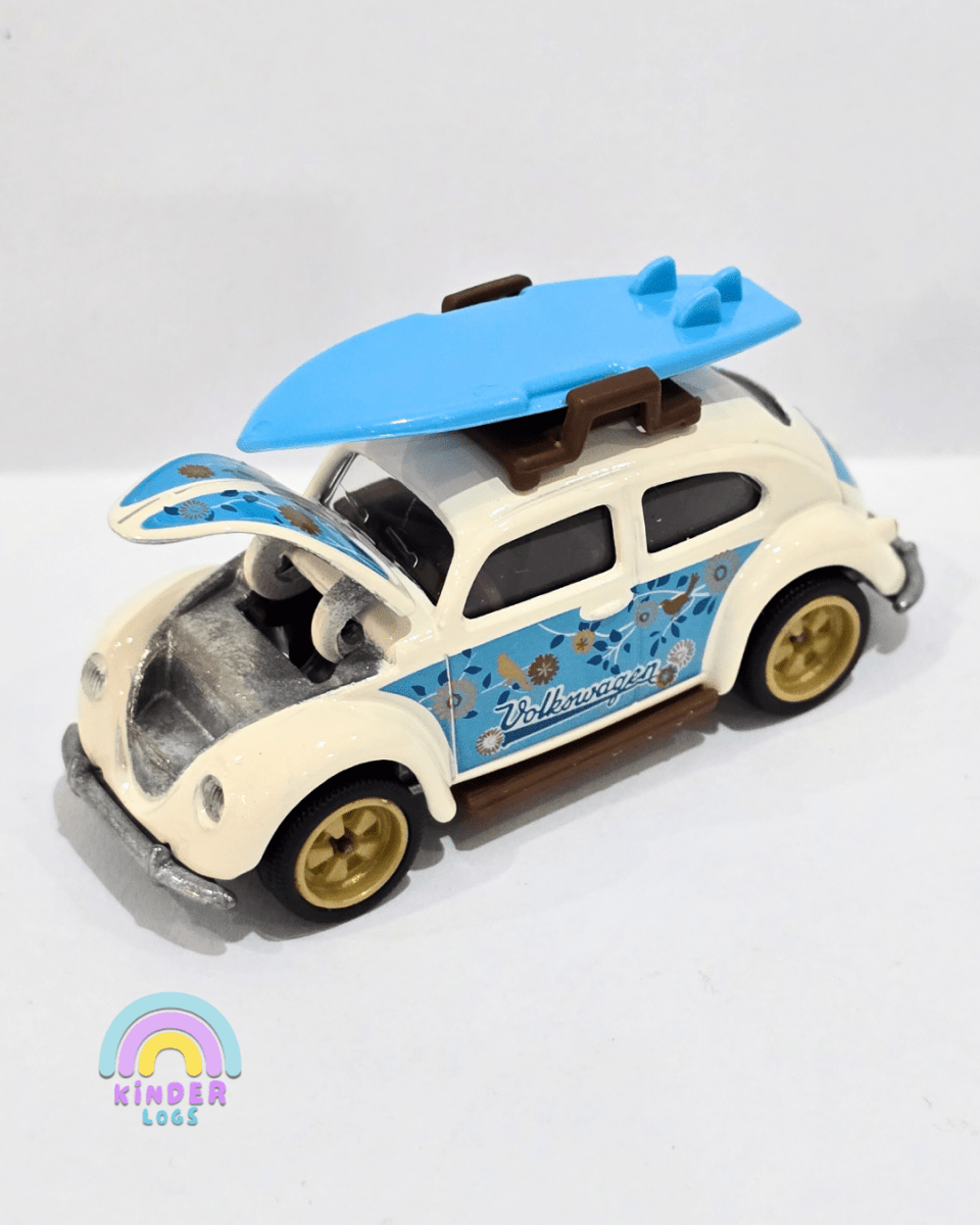 Majorette Volkswagen Beetle With Metal Box (Uncarded) - Kinder Logs