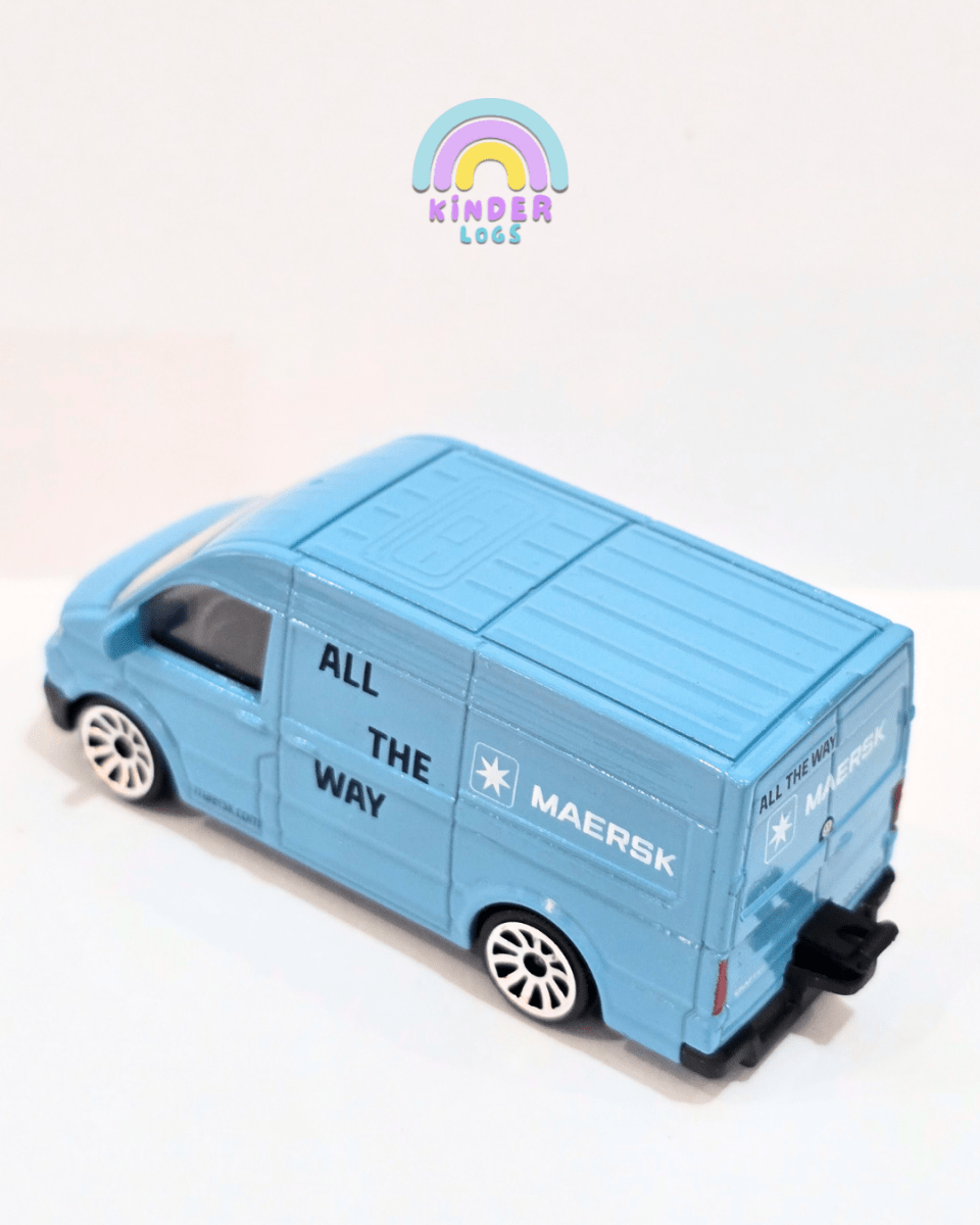 Majorette Volkswagen Crafter Maersk Logistic Van (Uncarded) - Kinder Logs
