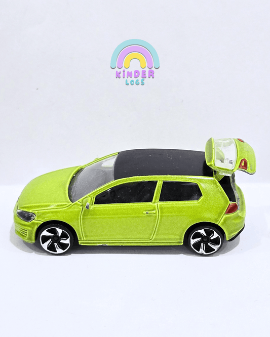 Majorette Volkswagen Golf GTI - Green (Used Car) - Kinder Logs