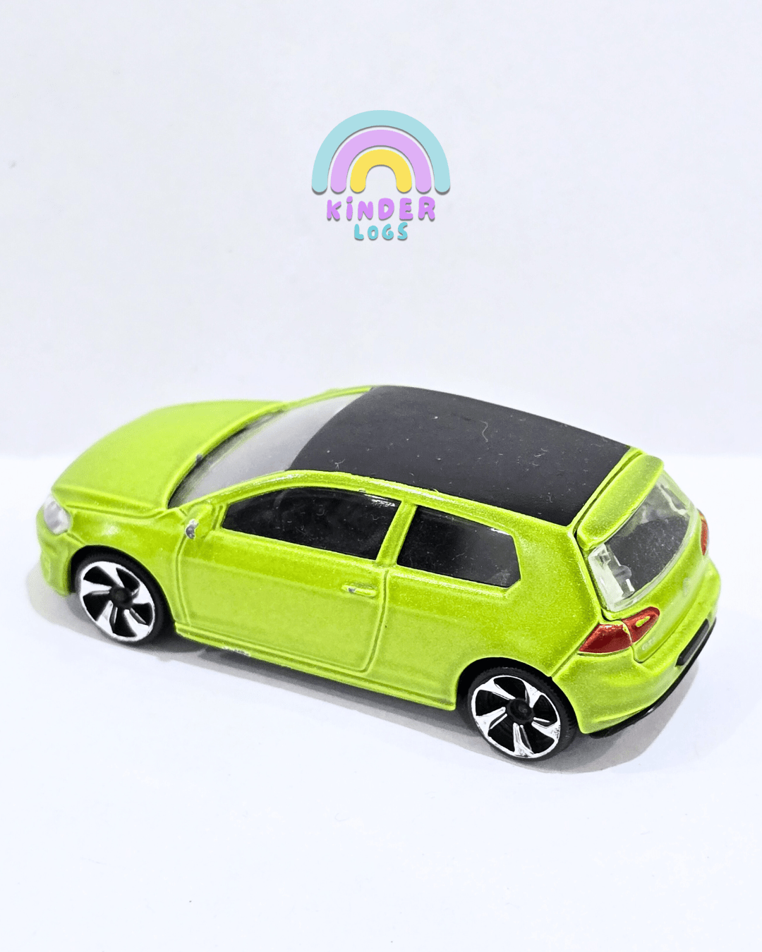Majorette Volkswagen Golf GTI - Green (Used Car) - Kinder Logs