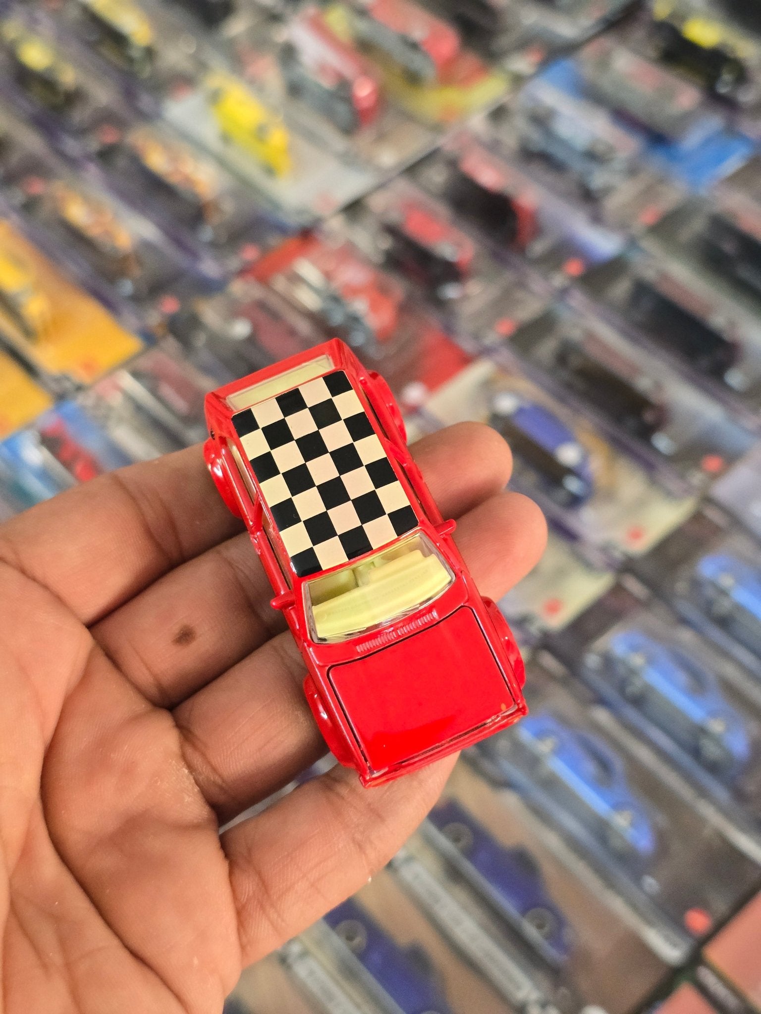 Majorette Volkswagen Golf - Red - With Metal Box (Uncarded) - Kinder Logs