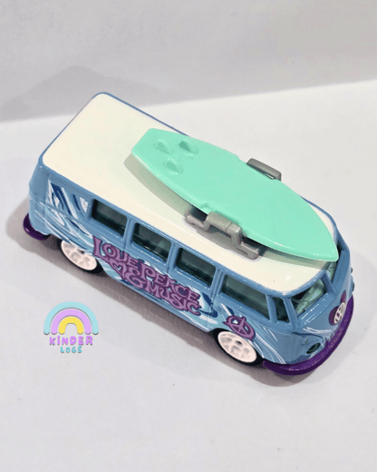 Majorette Volkswagen T1 Bus With Metal Box (Uncarded) - Kinder Logs