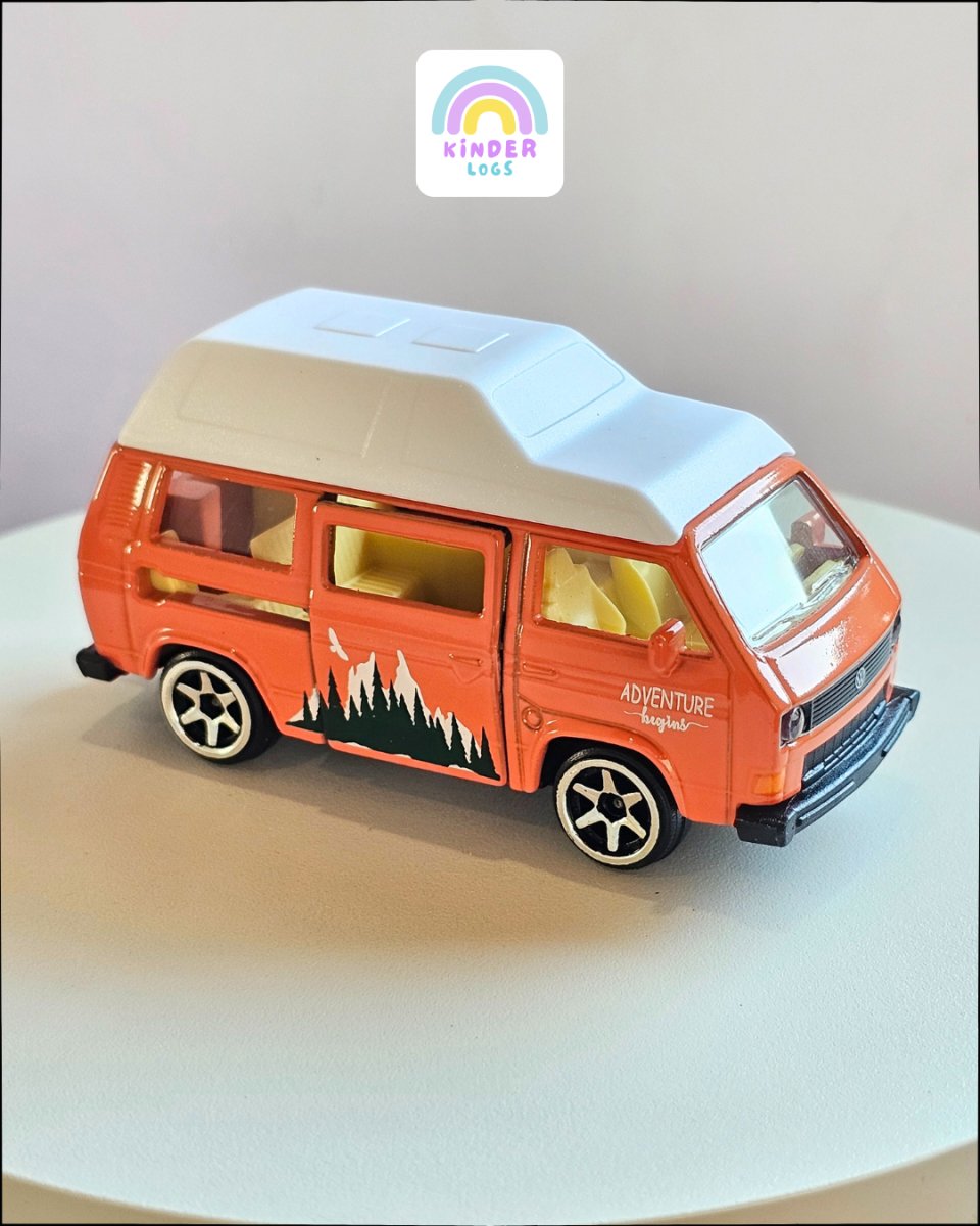 Majorette Volkswagen T3 Van (Uncarded) - Kinder Logs