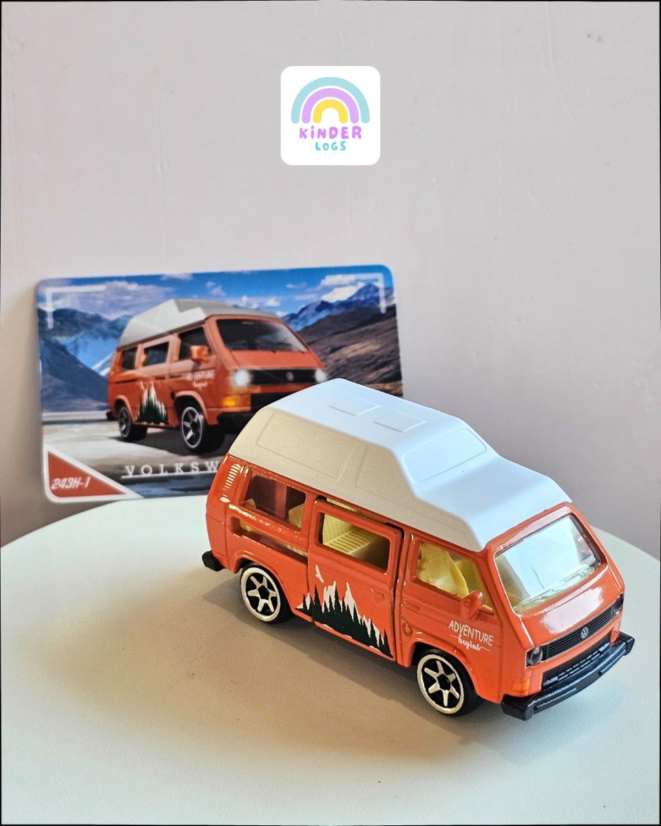 Majorette Volkswagen T3 Van (Uncarded) - Kinder Logs