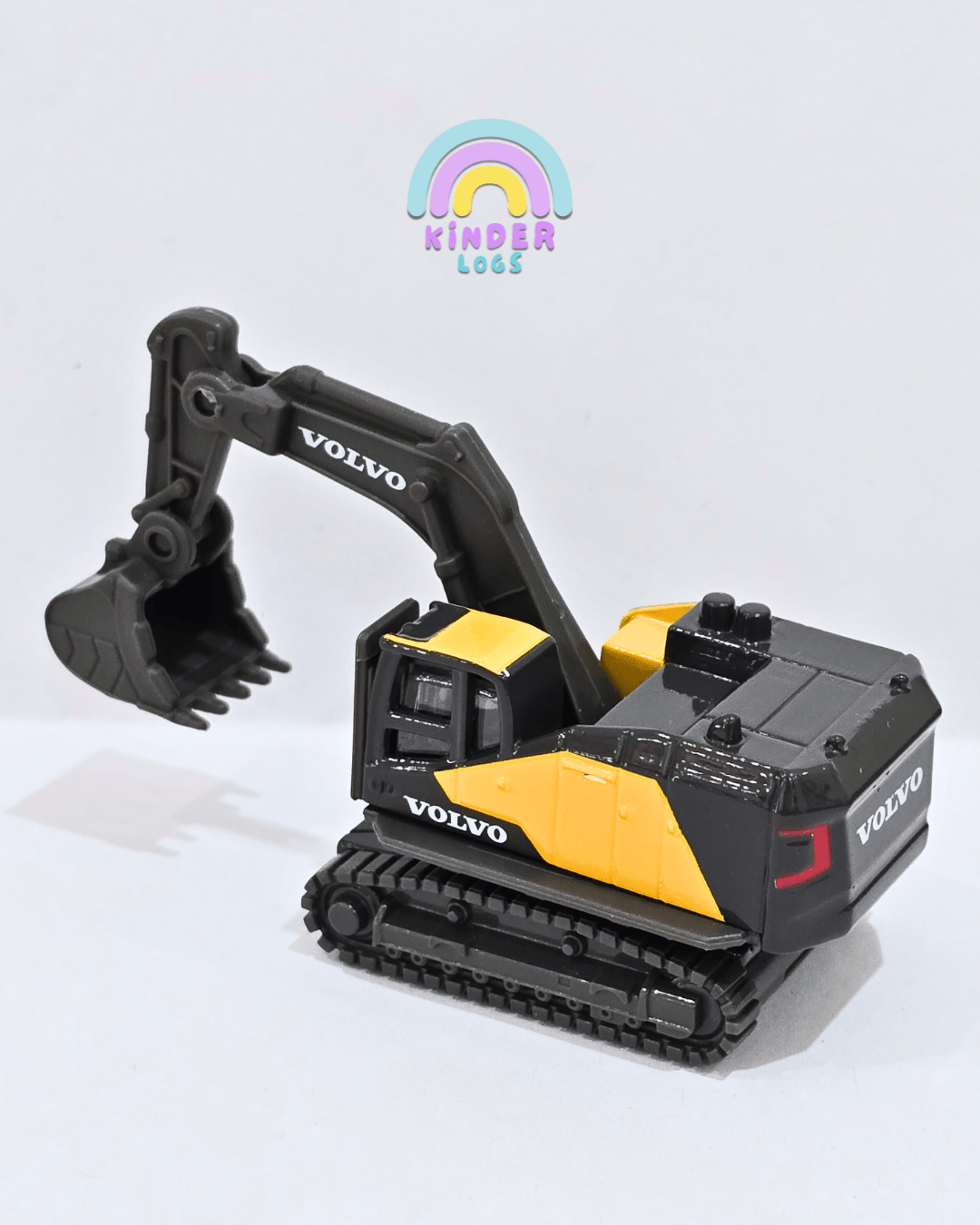 Majorette Volvo Excavator EC950F (Uncarded - New) - Kinder Logs