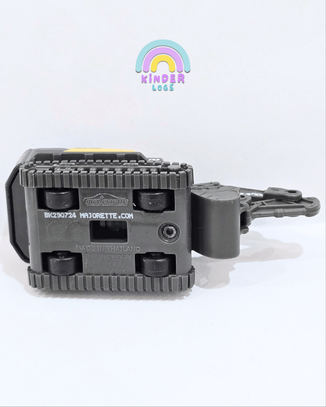Majorette Volvo Excavator EC950F (Uncarded - New) - Kinder Logs