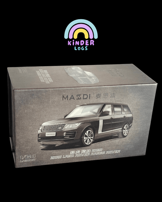 Massdi 2020 Land Rover Range Rover - Black (Open Box) - Kinder Logs