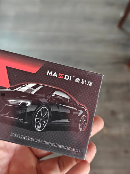 Massdi Audi R8 V10 Coupe (Sealed Box) - Kinder Logs