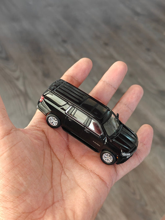 Massdi Chevrolet Suburban SUV CVL 1000 - Black (Open Box) - Kinder Logs