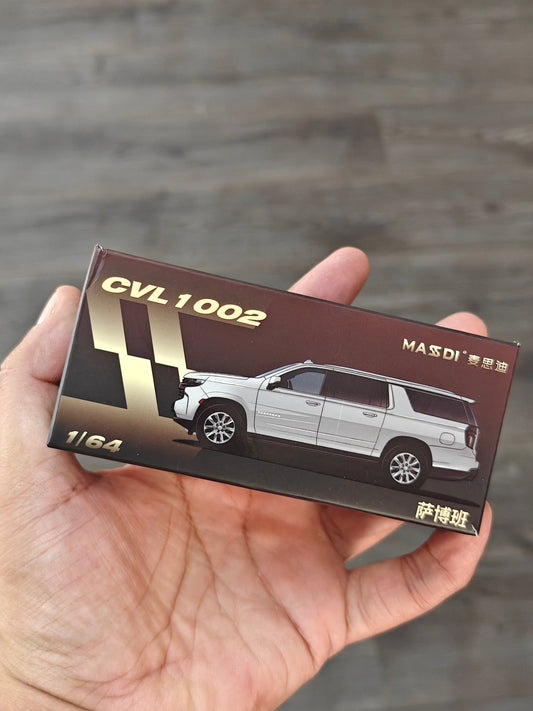 Massdi Chevrolet Suburban SUV CVL 1002 (Open Box) - Kinder Logs