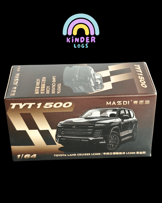 Massdi Toyota Land Cruiser LC300 Black Edition - Kinder Logs