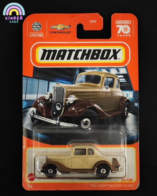 Matchbox 1934 Chevy Master Coupe - Kinder Logs
