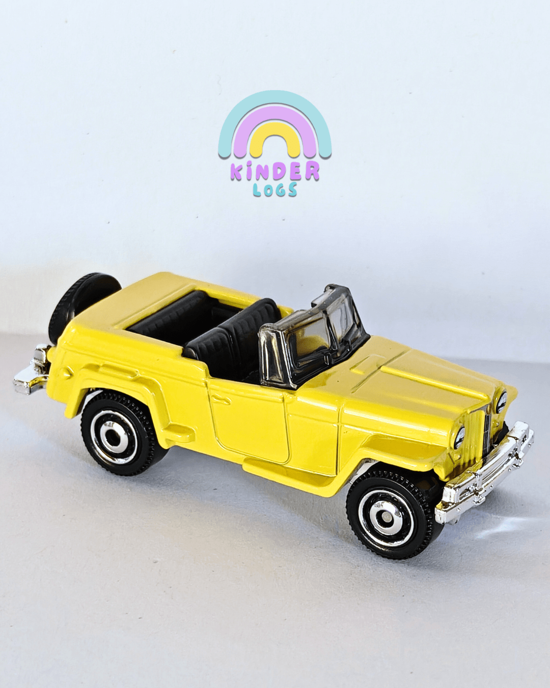 Matchbox 1948 Willys Jeepster - Blue (Uncarded - New) - Kinder Logs