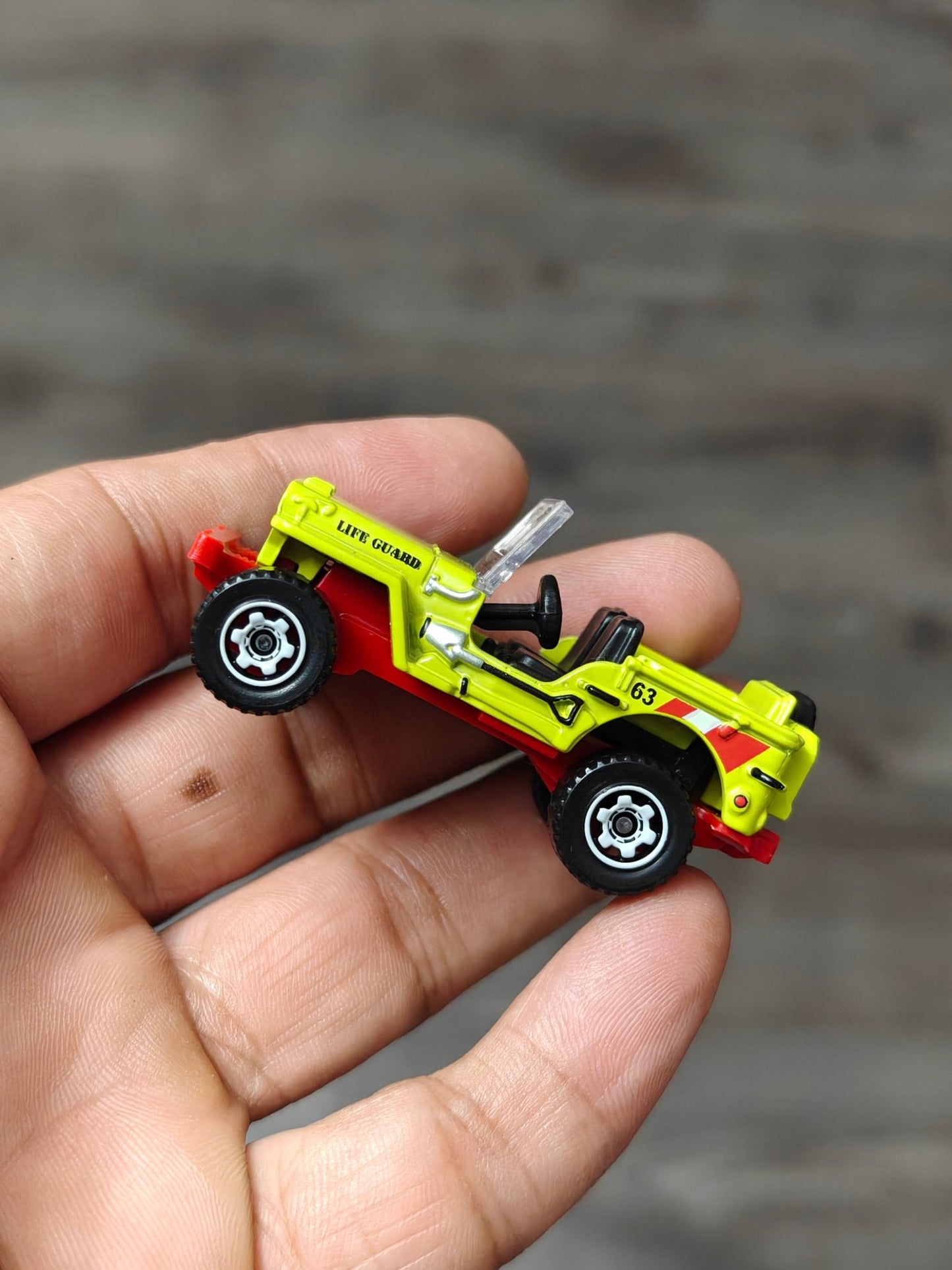 Matchbox 1948 Willys Jeepster - Blue (Uncarded - New) - Kinder Logs
