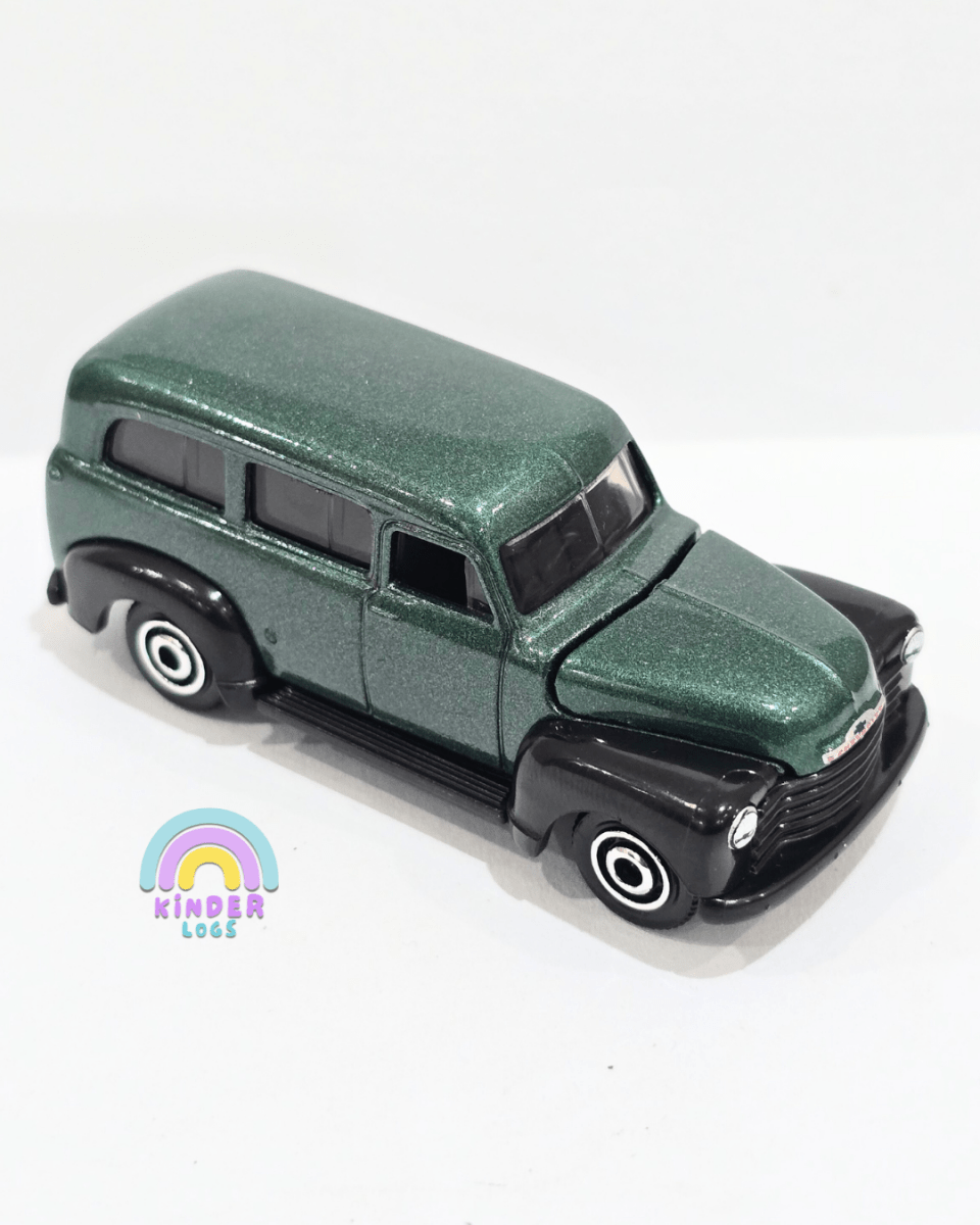 Matchbox 1950 Chevy Suburban - Moving Parts (Uncarded) - Kinder Logs