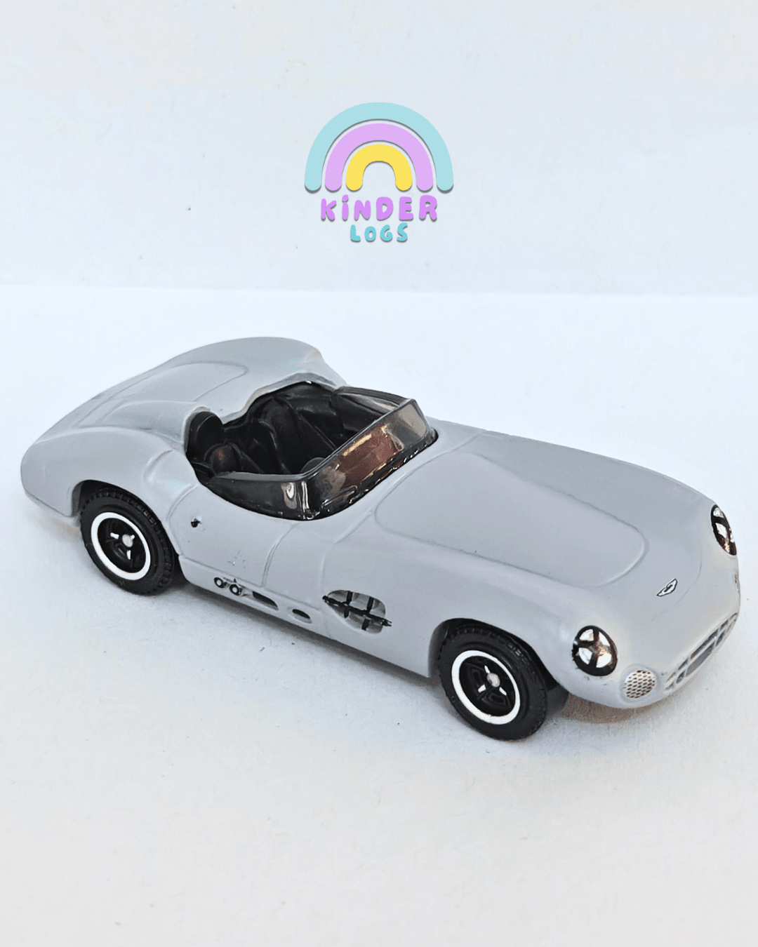Matchbox 1956 Aston Martin DBR1 - Grey (Uncarded - New) - Kinder Logs