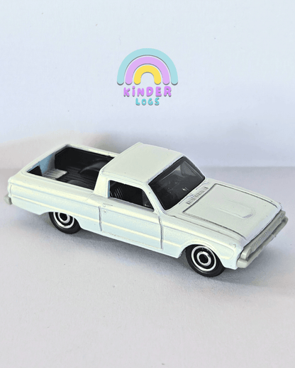 Matchbox 1961 Ford Falcon Ranchero - White (Uncarded - New) - Kinder Logs