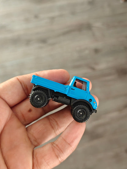 Matchbox 1963 Mercedes UNIMOG 406 - Blue (Uncarded - New) - Kinder Logs