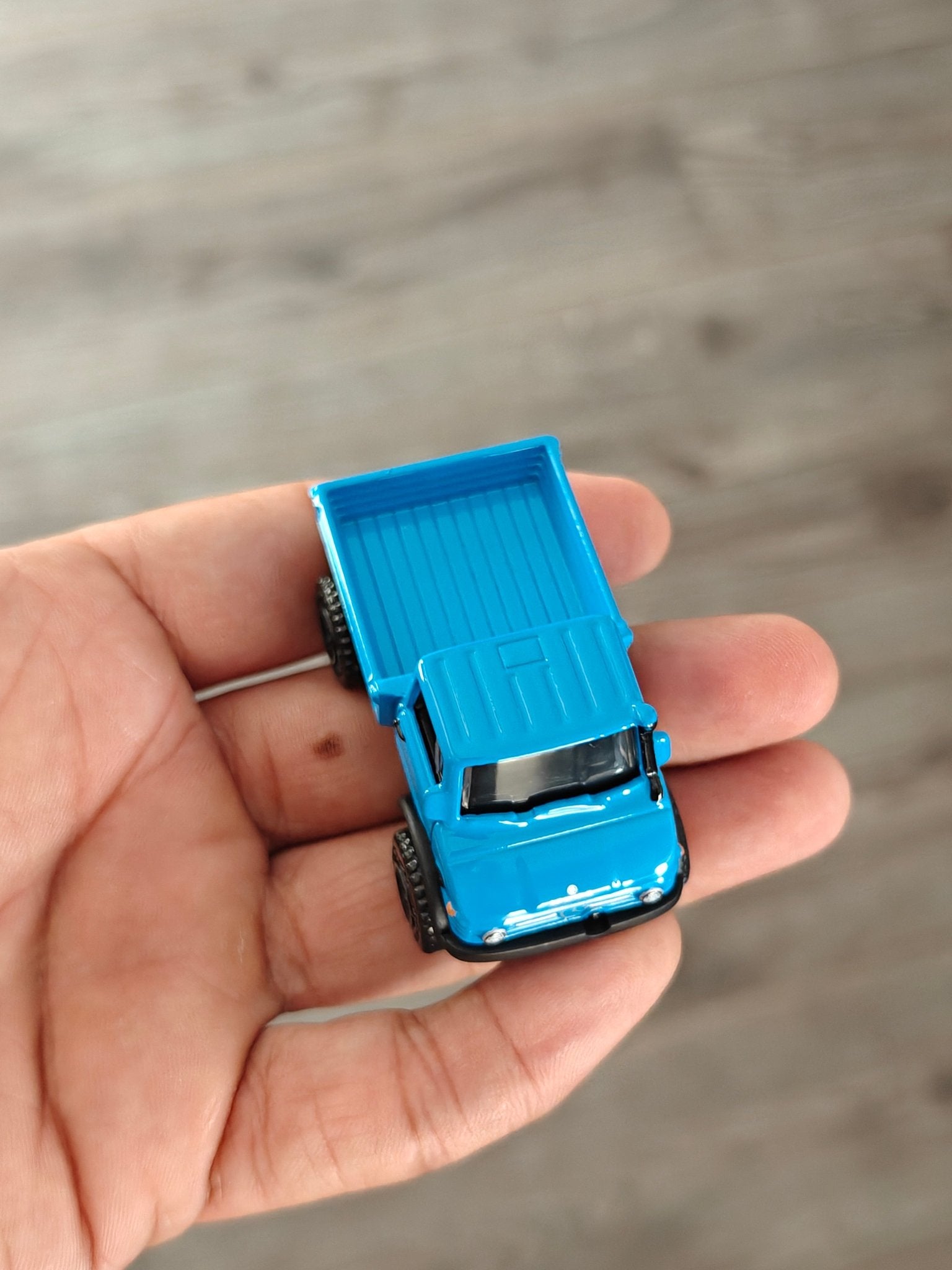 Matchbox 1963 Mercedes UNIMOG 406 - Blue (Uncarded - New) - Kinder Logs
