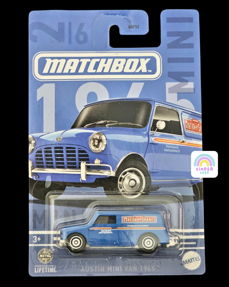 Matchbox 1965 Austin Mini Van (2/6) - Kinder Logs