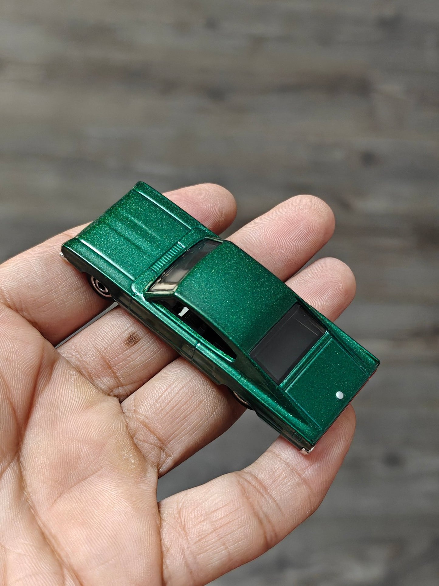 Matchbox 1966 Dodge Charger - Green (Uncarded - New) - Kinder Logs