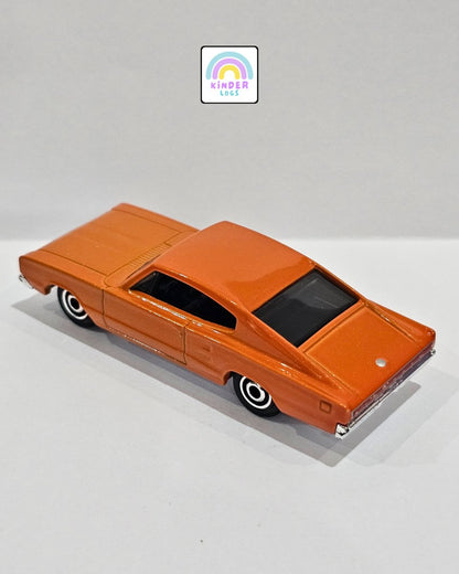 Matchbox 1966 Dodge Charger - Orange Color (Uncarded) - Kinder Logs