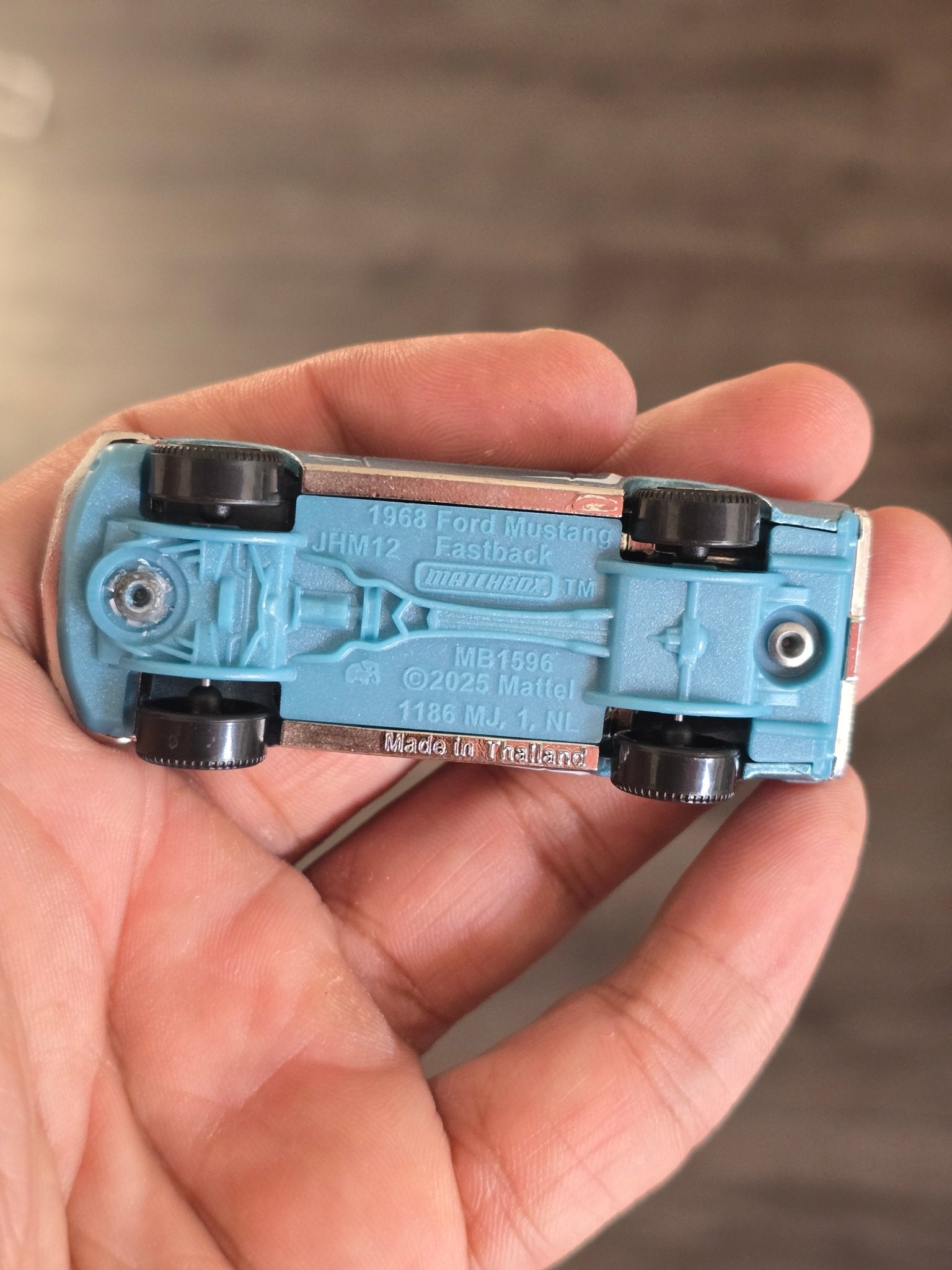 Matchbox 1968 Ford Mustang Fastback (Uncarded - New) - Kinder Logs