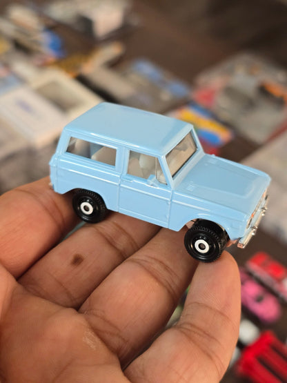 Matchbox 1970 Ford Bronco - Baby Blue (Uncarded - New) - Kinder Logs