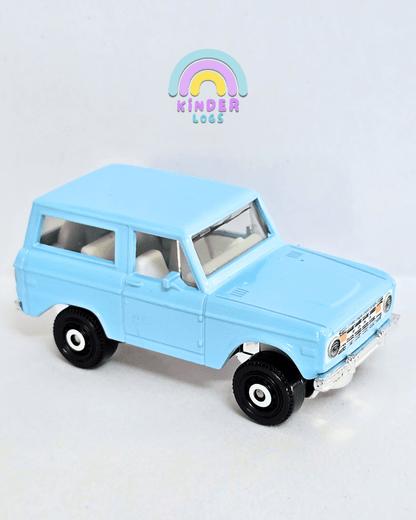 Matchbox 1970 Ford Bronco - Baby Blue (Uncarded - New) - Kinder Logs