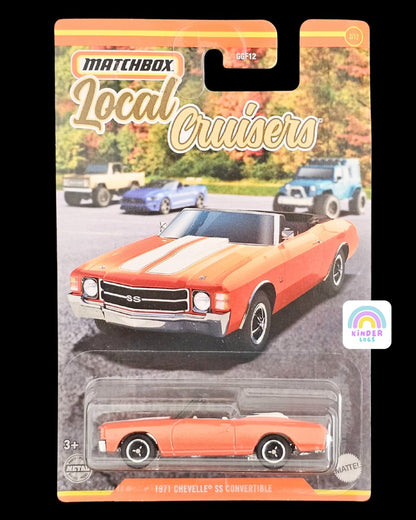 Matchbox 1971 Chevrolet Chevelle SS Convertible - Kinder Logs