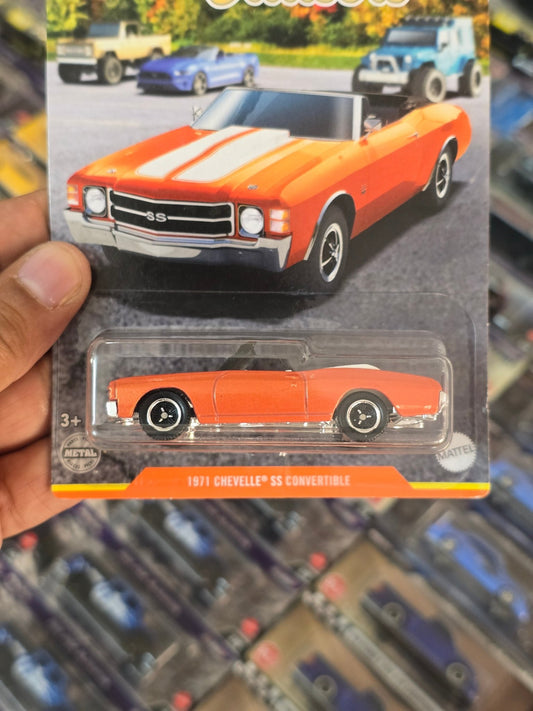Matchbox 1971 Chevrolet Chevelle SS Convertible (Imported) - Kinder Logs