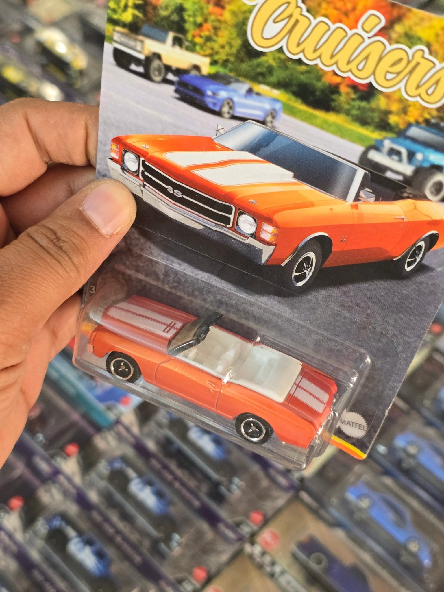 Matchbox 1971 Chevrolet Chevelle SS Convertible (Imported) - Kinder Logs