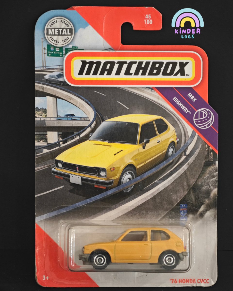 Matchbox 1976 Honda CVCC - Kinder Logs