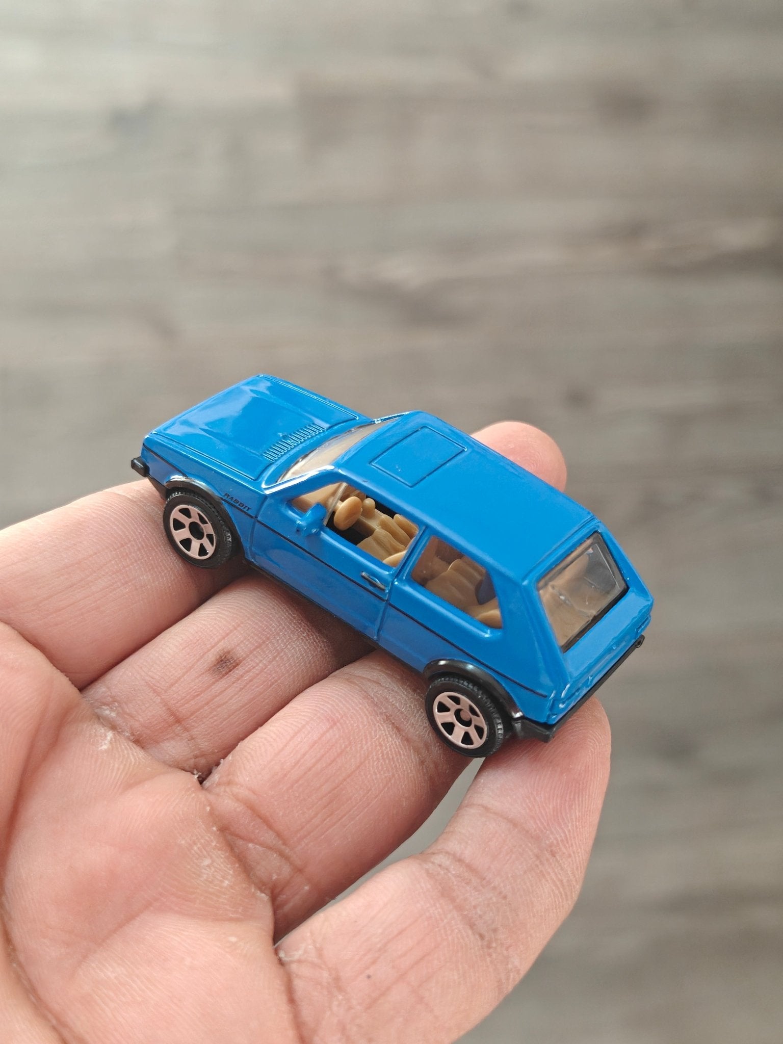 Matchbox 1976 Volkswagen Golf MK1 GTI - Blue (Uncarded - New) - Kinder Logs