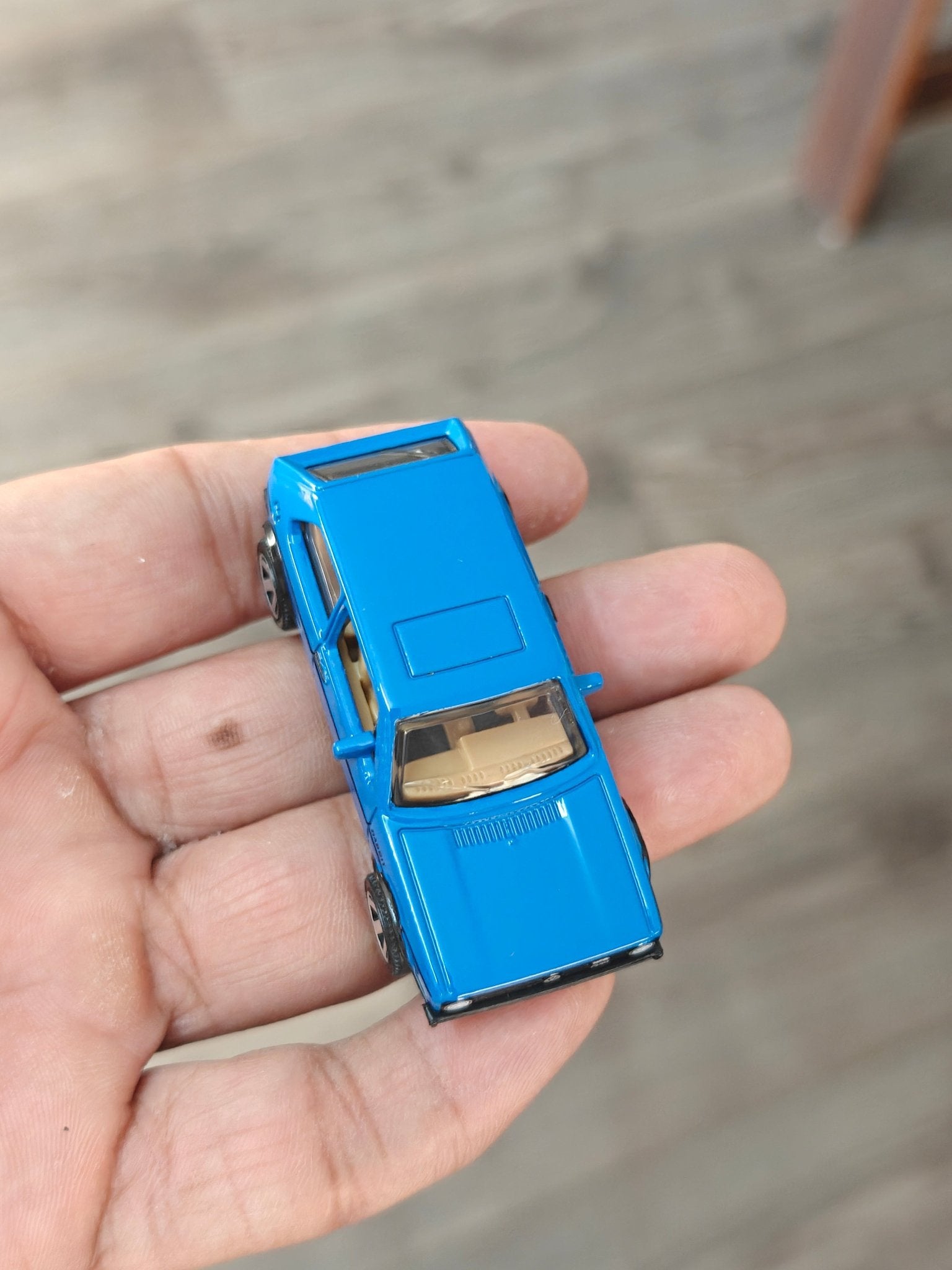 Matchbox 1976 Volkswagen Golf MK1 GTI - Blue (Uncarded - New) - Kinder Logs