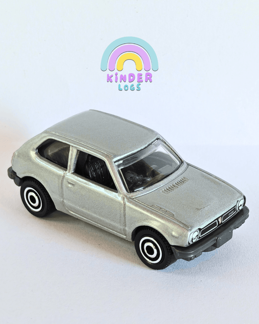Matchbox 1979 Honda Civic - Silver (Uncarded - New) - Kinder Logs