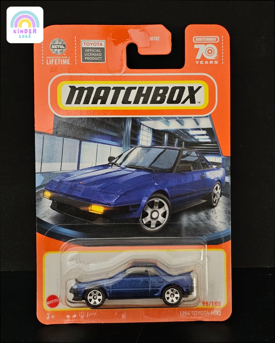 Matchbox 1984 Toyota MR2 - Kinder Logs