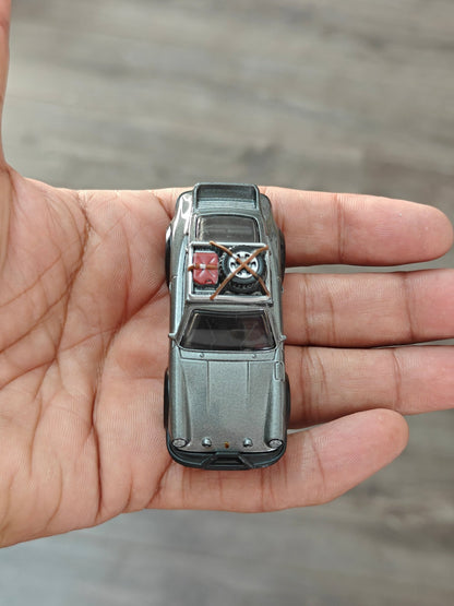 Matchbox 1985 Porsche 911 Rally - Grey (Uncarded) - Kinder Logs