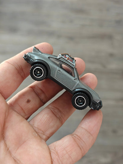 Matchbox 1985 Porsche 911 Rally - Grey (Uncarded) - Kinder Logs