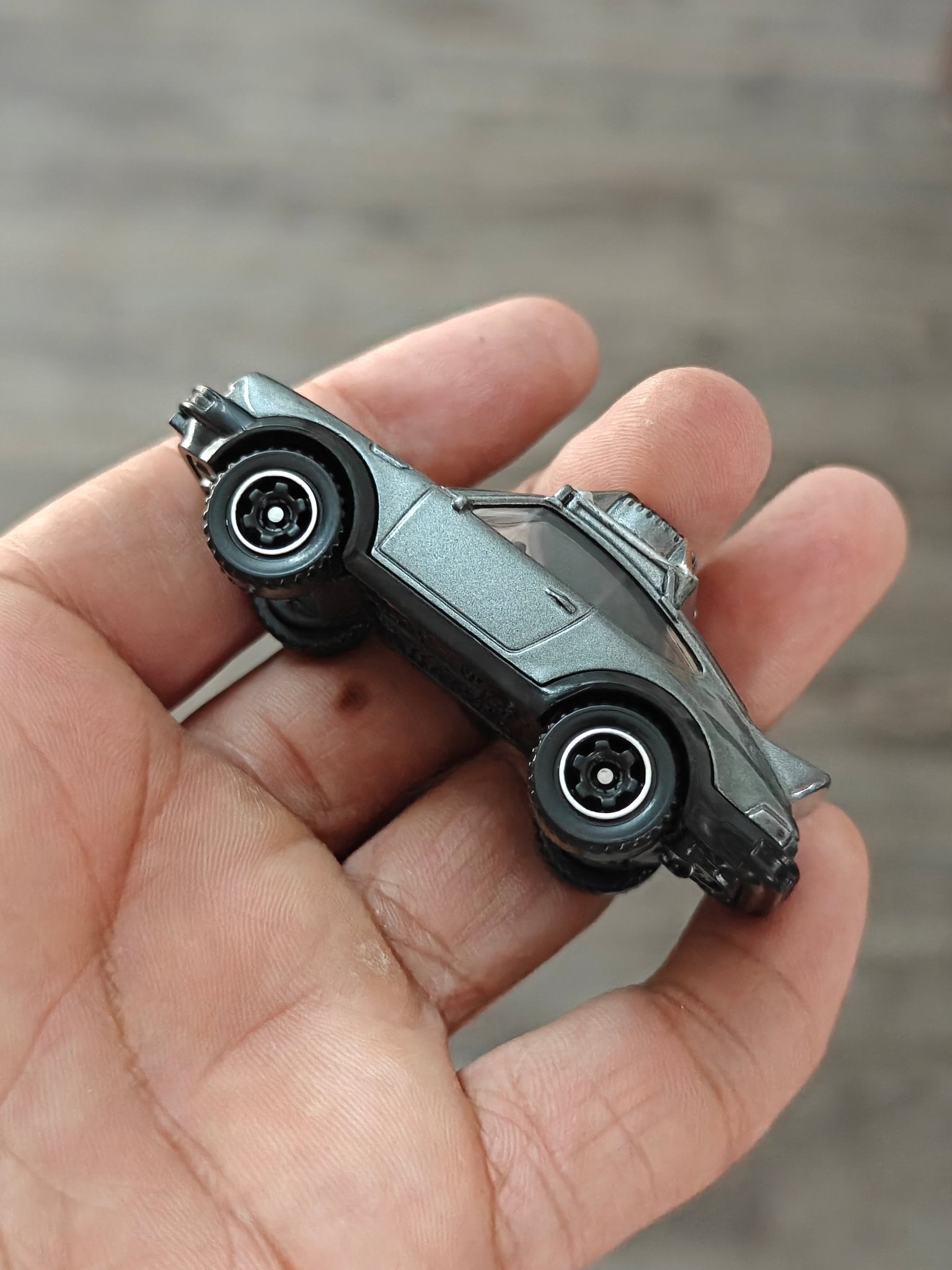Matchbox 1985 Porsche 911 Rally - Grey (Uncarded) - Kinder Logs
