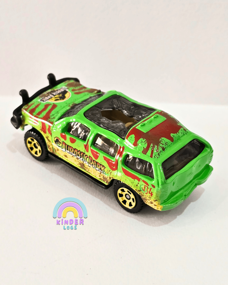 Matchbox 1993 Ford Explorer - Jurassic Park (Uncarded) - Kinder Logs