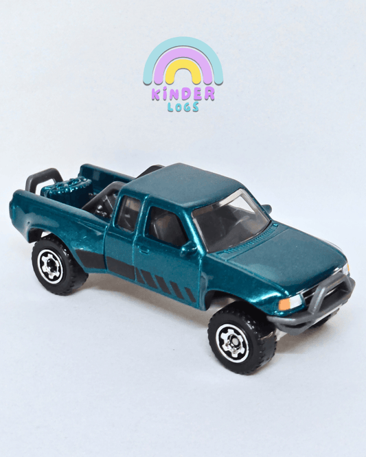 Matchbox 1993 Ford Ranger Prerunner - Teal (Uncarded - New) - Kinder Logs