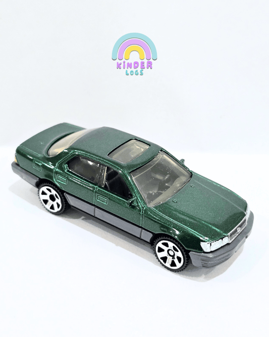 Matchbox 1994 Lexus LS 400 - Dark Green (Uncarded) - Kinder Logs
