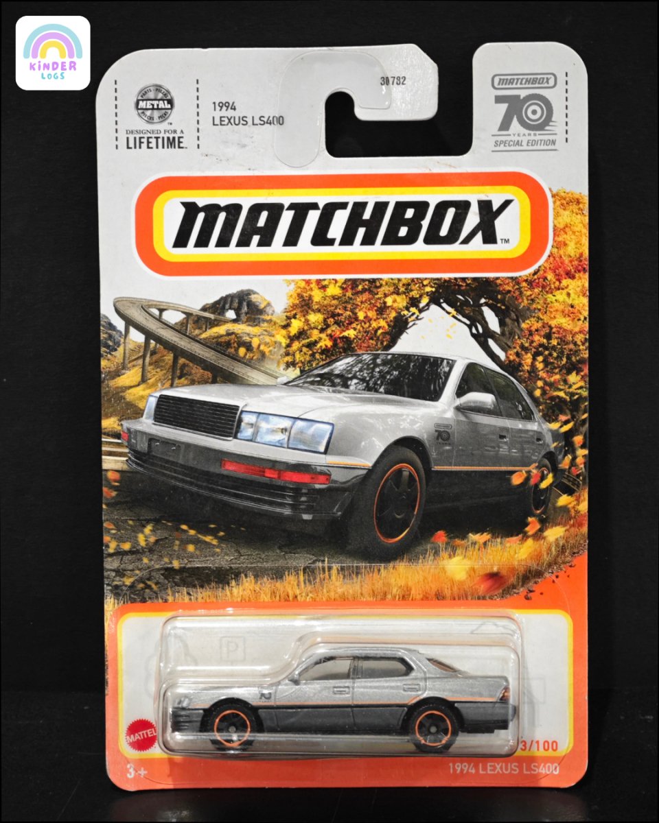 Matchbox 1994 Lexus LS400 - 70 Special Edition - Kinder Logs