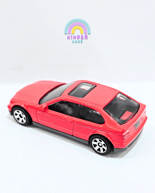 Matchbox 1995 BMW 318 Ti - Red (Uncarded) - Kinder Logs
