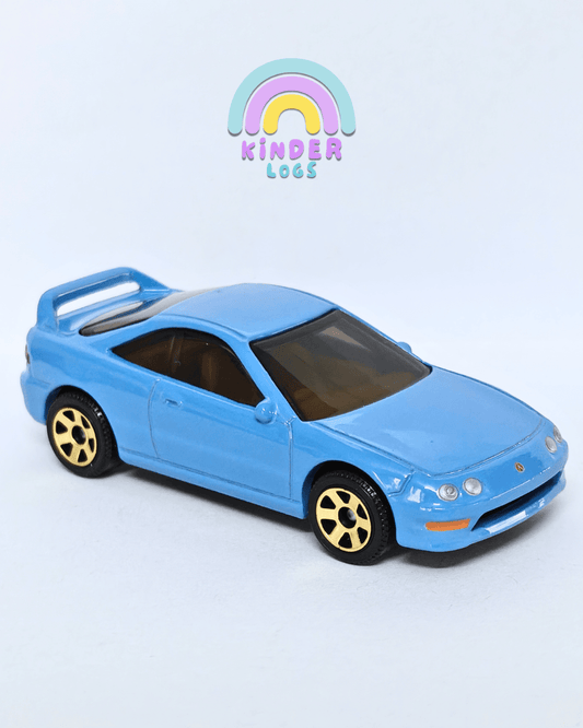 Matchbox 1997 Acura Integra Type R - Blue (Uncarded - New) - Kinder Logs