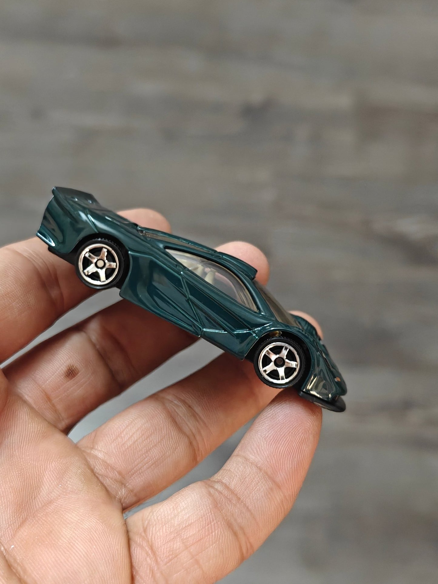 Matchbox 1997 McLaren F1 GT - Dark Green (Uncarded - New) - Kinder Logs