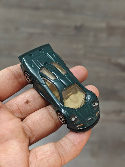 Matchbox 1997 McLaren F1 GT - Dark Green (Uncarded - New) - Kinder Logs